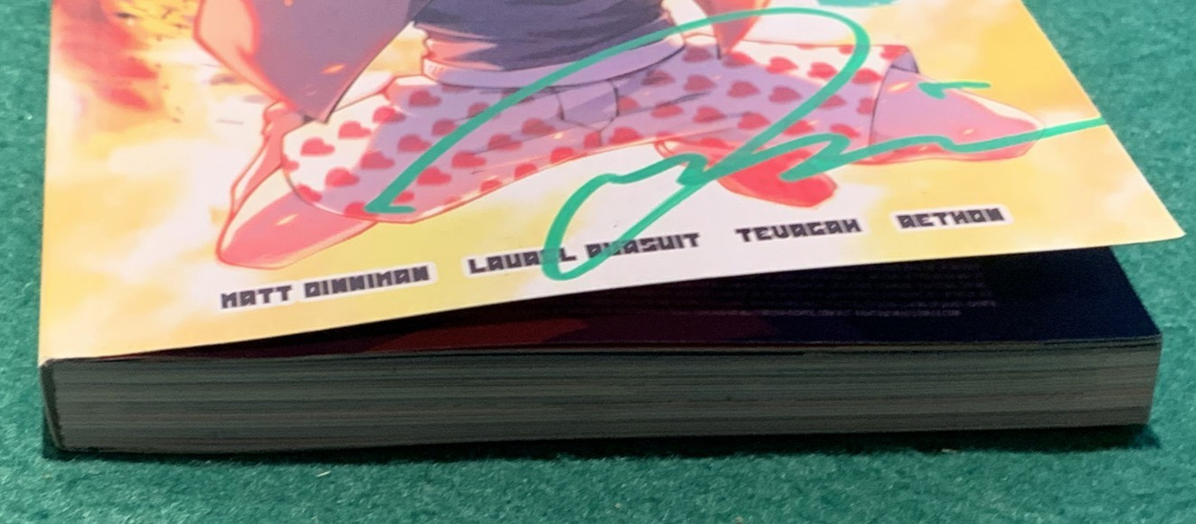 Dungeon Crawler Carl Graphic Novel Vol. 1 Matt Dinniman SIGNED 1st Ed Trade PB