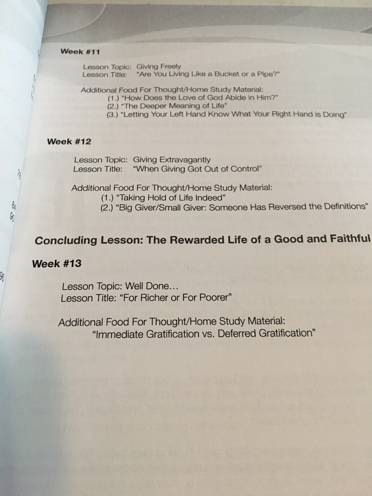 Who&rsquo;s in Charge Here? 13 Week life Stewardship Study. Study Guide. 172 Pages.
