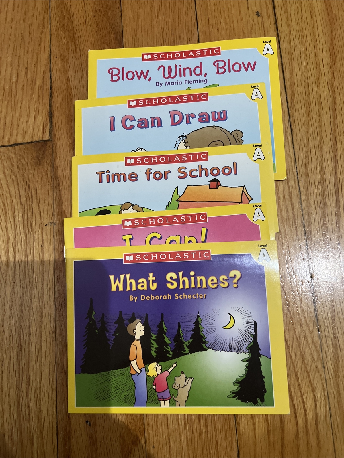 Scholastic Level A Little Leveled Readers Set Of 4 Mini Books