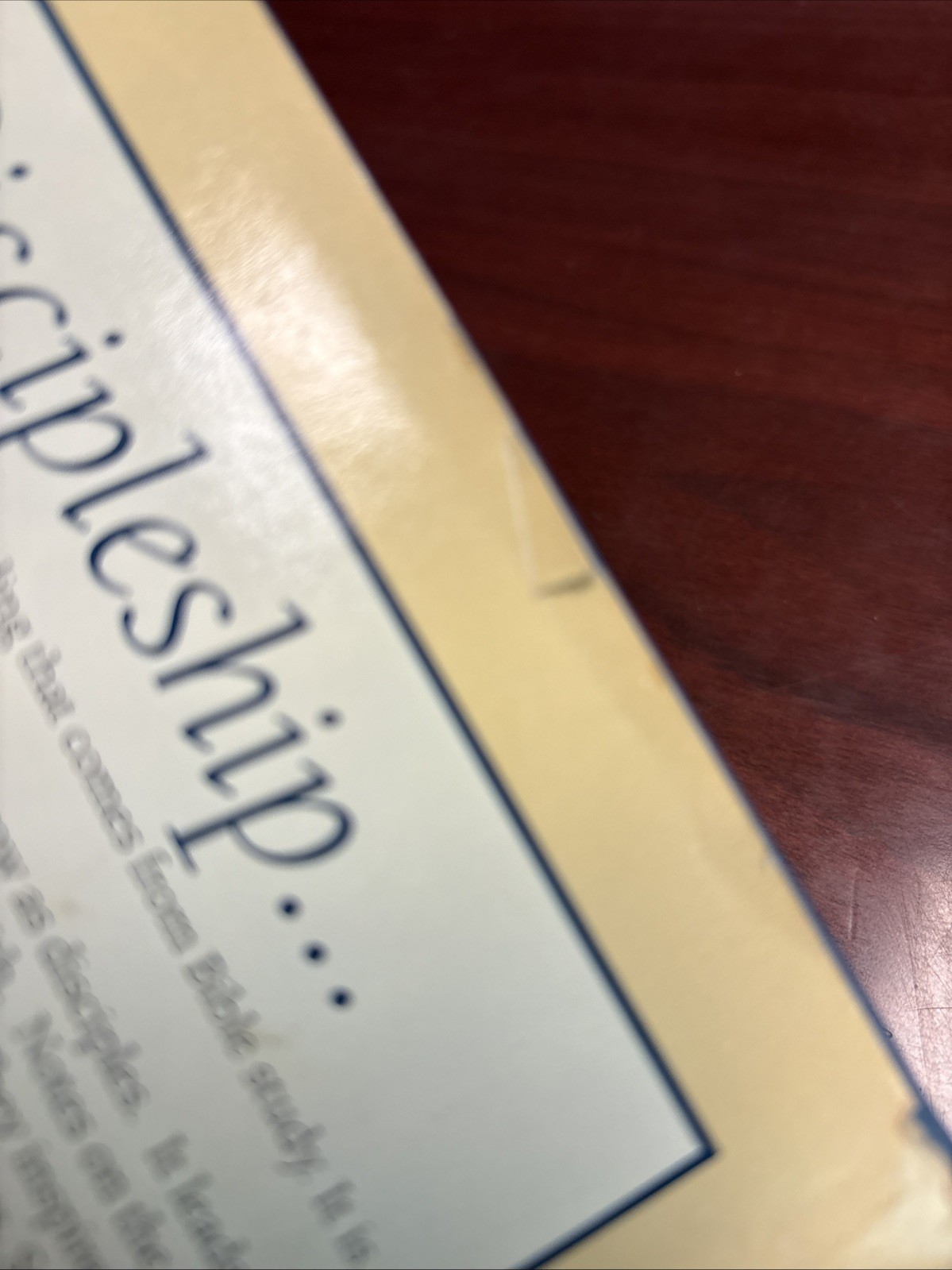 Disciple&rsquo;s Study Bible by Not Available (1990, Hardcover)