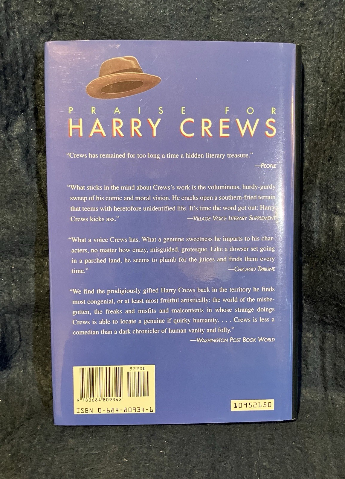 Harry Crews SIGNED The Mulching of America 1st / 1st HC unclip. DJ NEW UNREAD