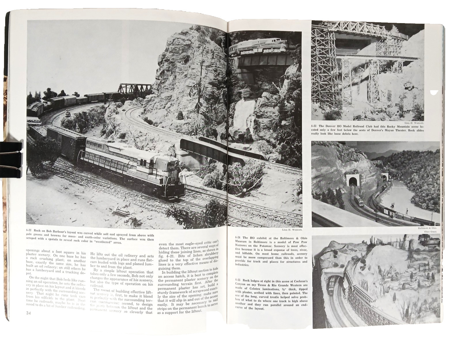 Scenery for Model Railroads Bill McClanahan Softcover 103 Pages 1988 Toy Trains