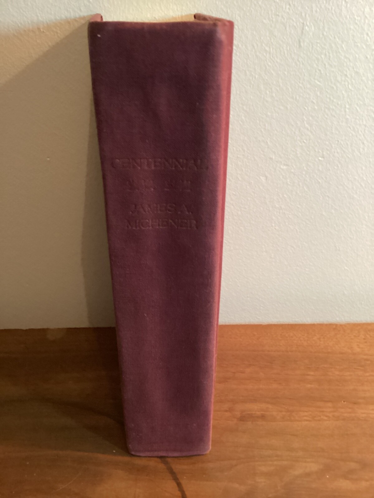 CENTENNIAL James A Michener FIRST EDITION 1st Ed HARDCOVER VINTAGE 1974