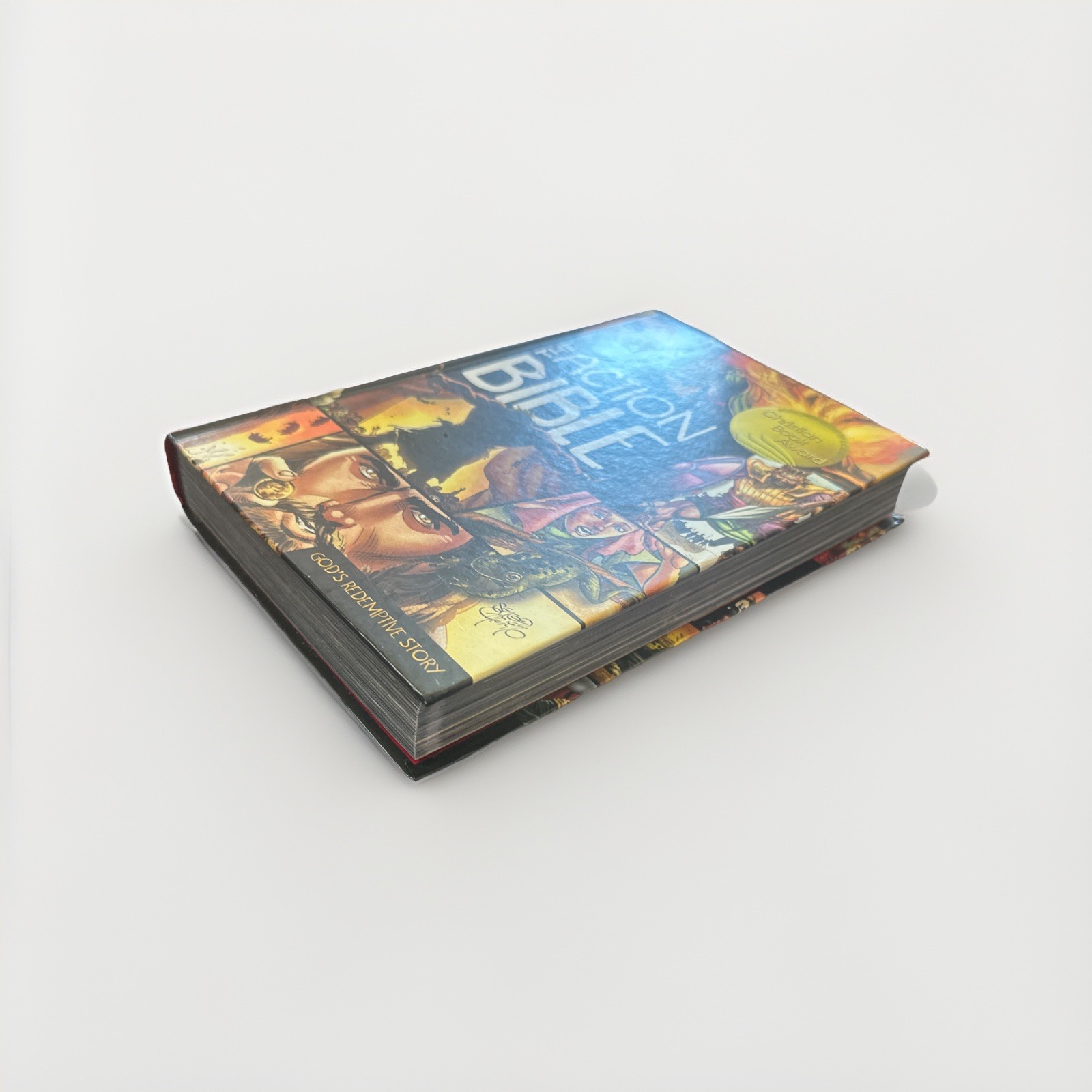 The Action Bible: GOD&rsquo;S Redemptive Story by Sergio Cariello (English) Hardcover
