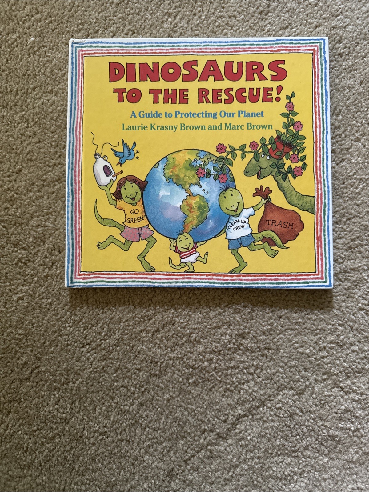 DINOSAURS TO THE RESCUE!: By Laurene Krasny Brown & Marc Brown -* Signed Copy *
