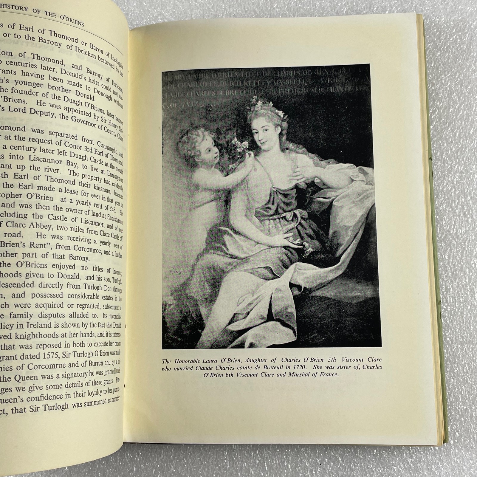 History of the O&rsquo;BRIENS : from Brian Boroimhe A.D. 1000 to 1945 HCDJ illustrated