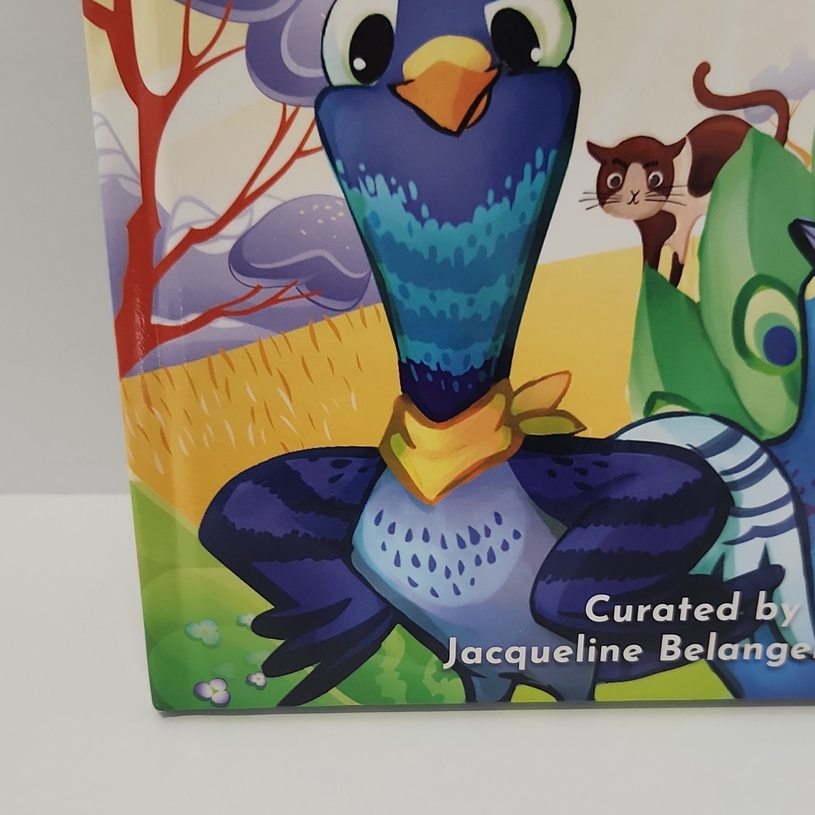 Pigeon & the Peacock. HC. by Jacqueline Belanger PhD, Jennifer L. Trace, Kids
