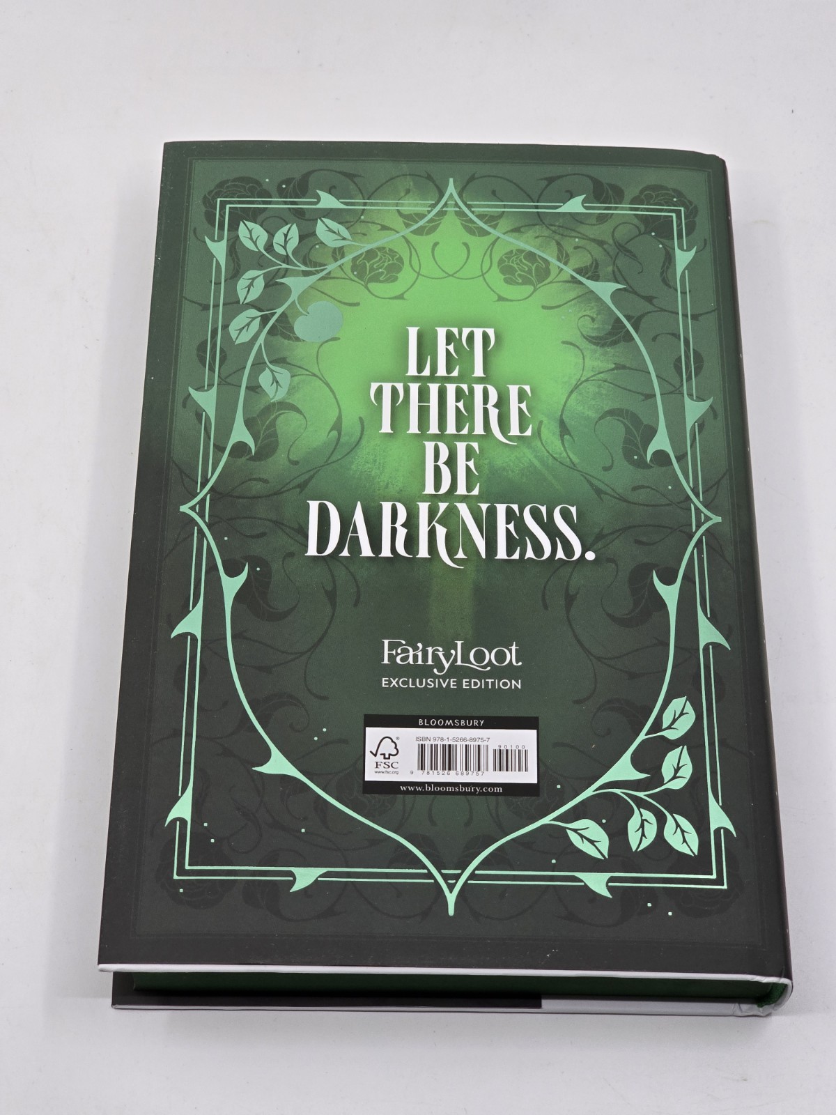 Seven Deadly Thorns Fairyloot Special Edition HC Amber Hamilton Sprayed Edges