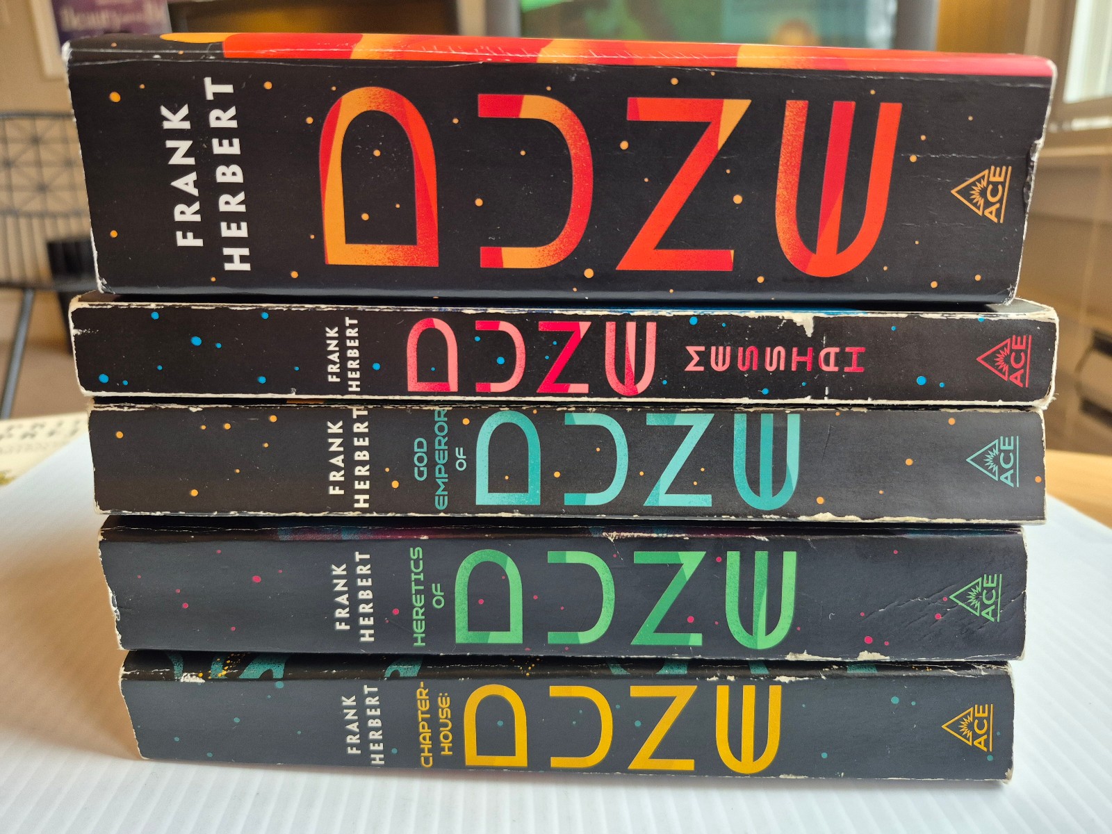 Dune Series ACE 2010 PB #1-2 & 4-6 MISSING #3 CHILDREN! USED: ACCEPTABLE!