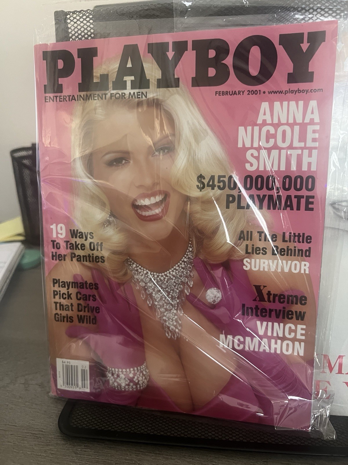 Lot of 3 Playboy Anna Nicole Smith Issues
