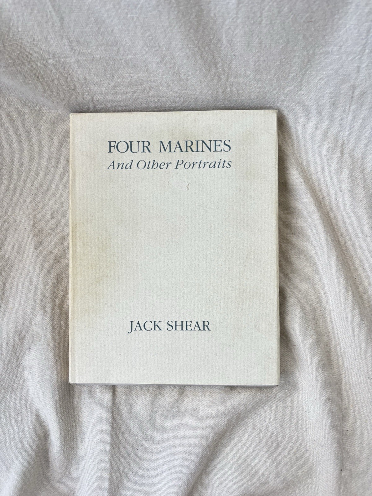 Four Marines & Other Portraits Jack Shear HC 1985 Photography 1st ED. Gay Int