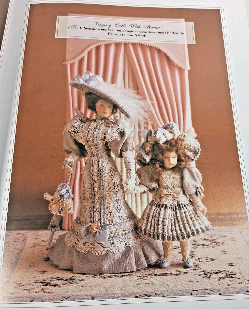 Making and Dressing Dolls&rsquo; House Dolls in 1/12 Scale – (paperback Atkinson