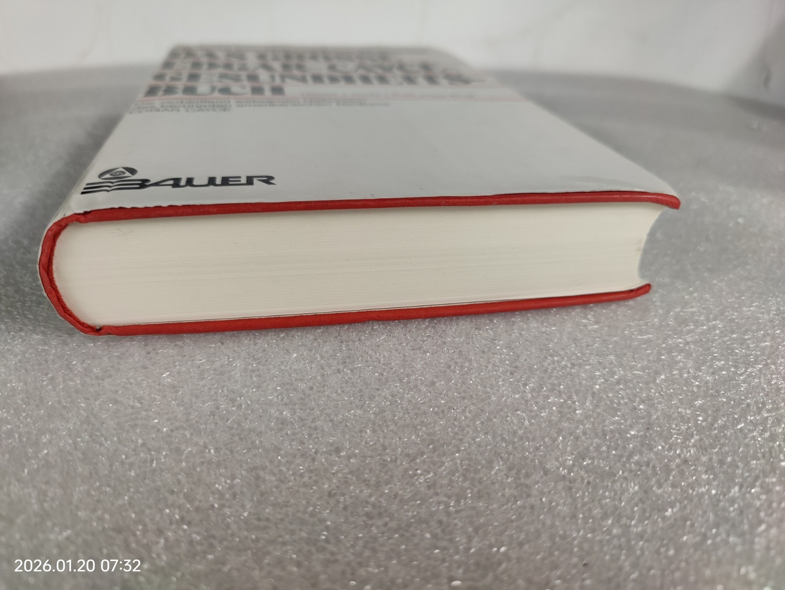 Das grosse Edgar-Cayce-Gesundheitsbuch 7th Edition « Auflage » 1986