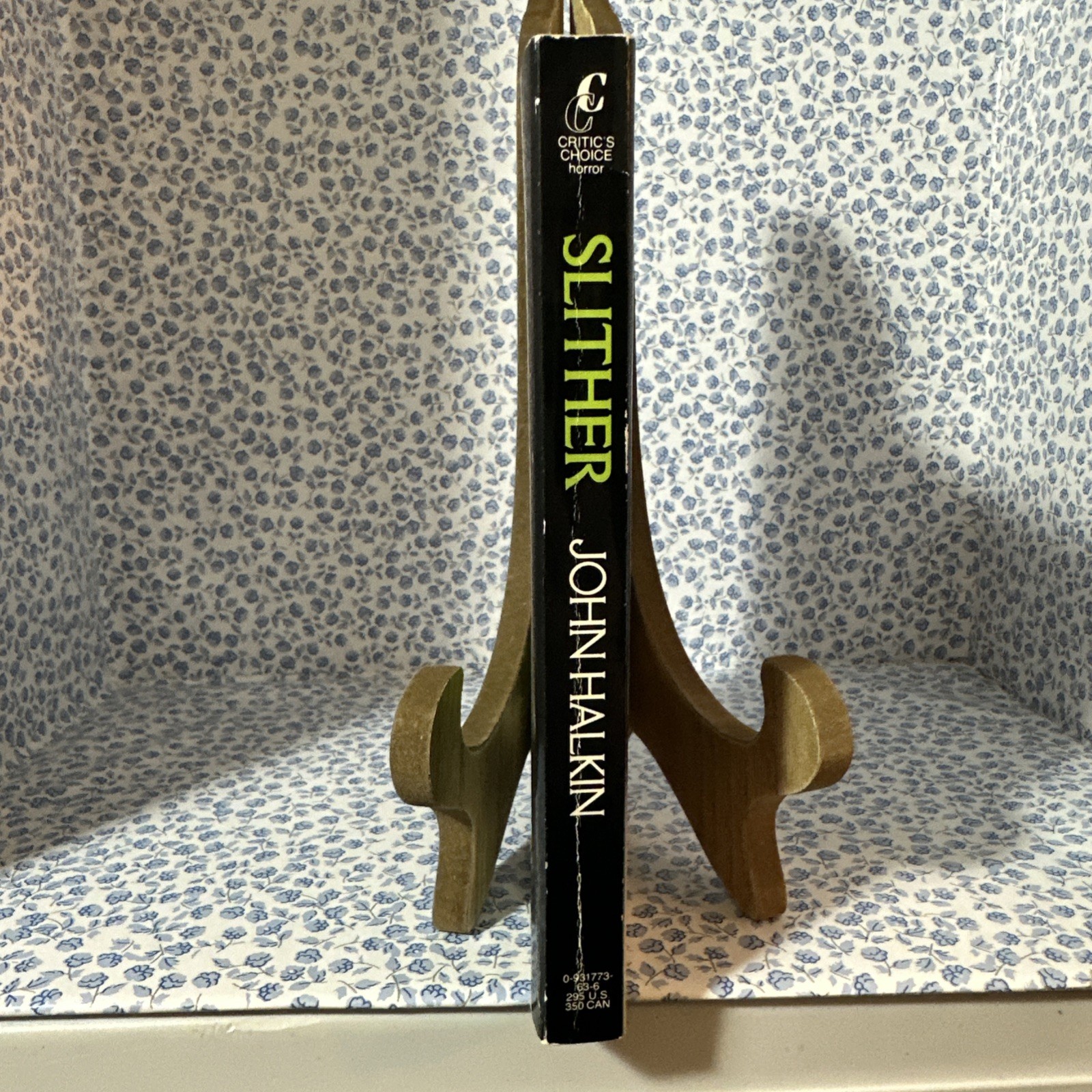 Slither By John Halkin 1986 Critic&rsquo;s Choice Paperback Book Vintage Horror