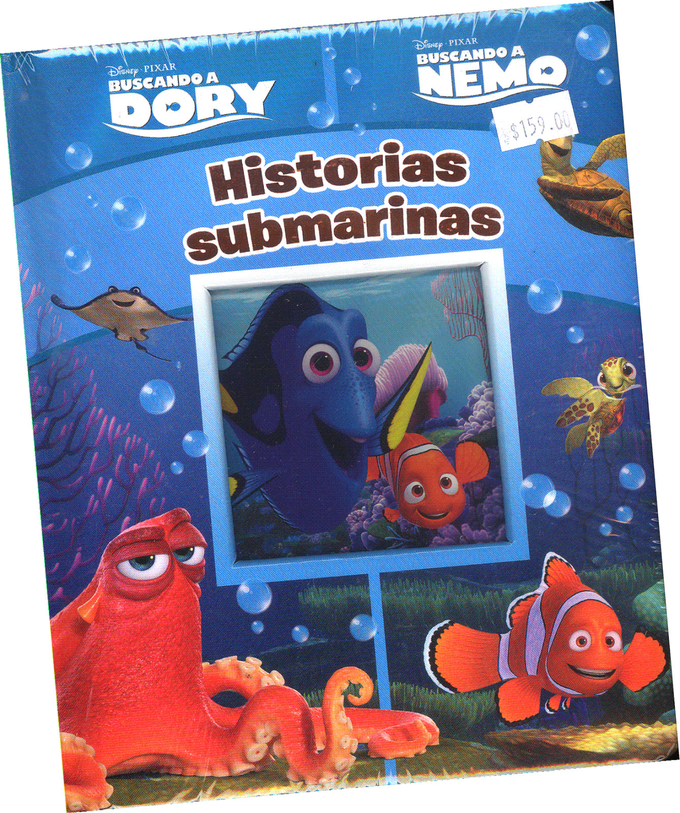 LIBRO DE CUENTOS « DISNEY PIXA BUSCANDO A DORY; HISTORIAS SUBMARINAS », EN ESPAÑOL