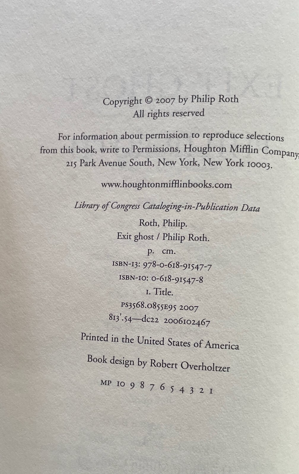 Lot of 7 Philip Roth novels 6) 1st & 1) 2nd Editions. HB w/Dust jacket. G-VGC