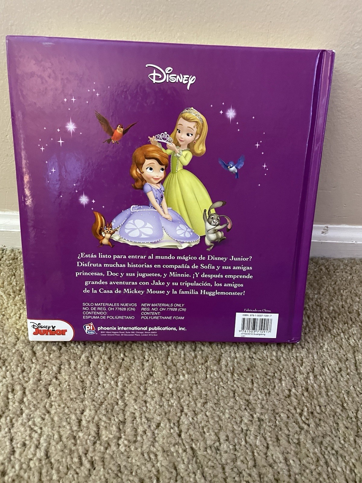 LIBRO DE CUENTOS DISNEY « LA MAGIA DE DISNEY JUNIOR », EN ESPAÑOL