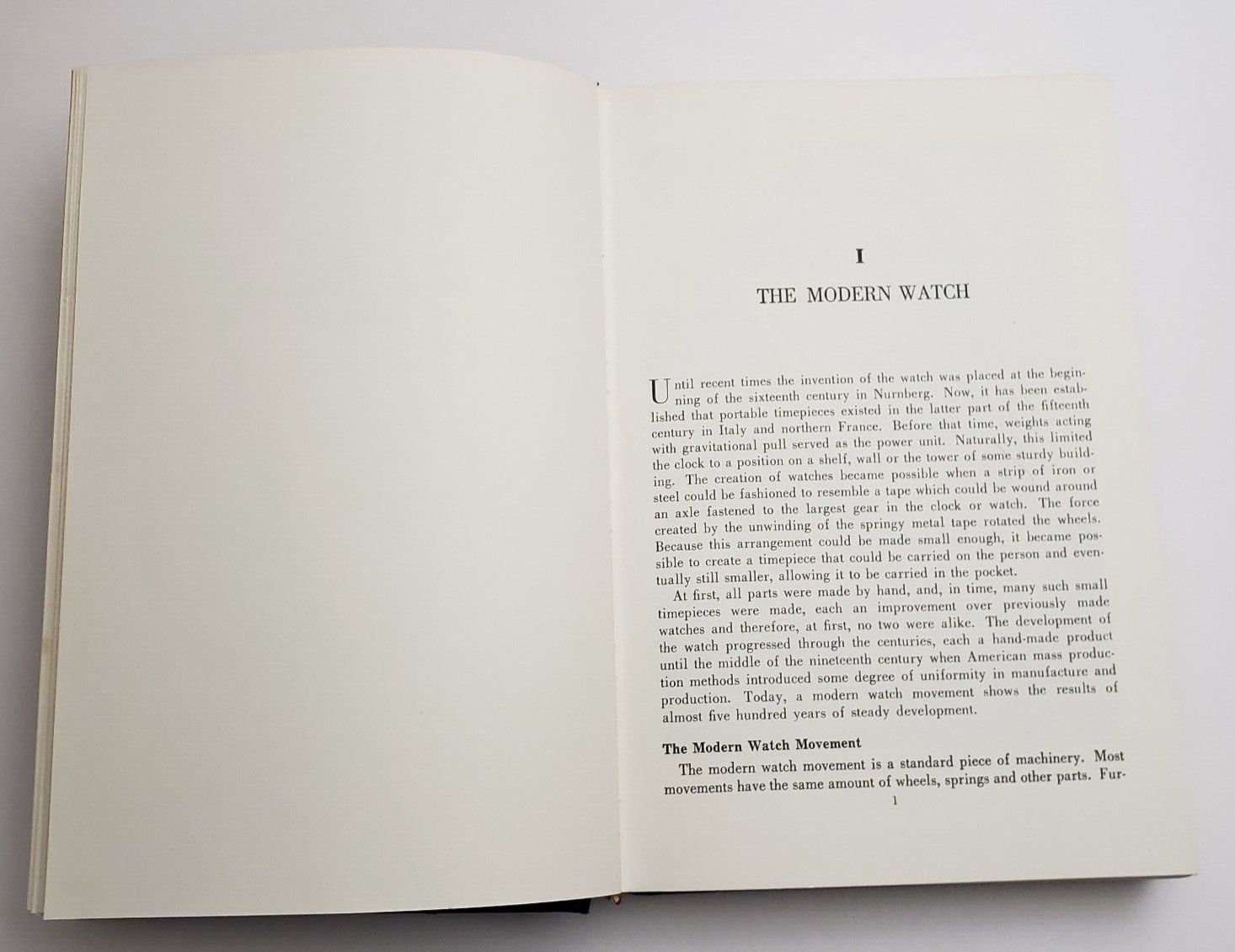 1973 The Watch Repairer&rsquo;s Manual Henry B. Fried Third Edition No Jacket