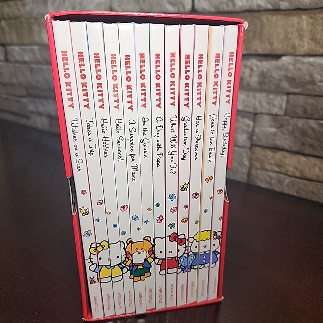 Hello Kitty RARE Storybook Collection Set Of 12 By Sanrio COMPLETE SET IN CASE
