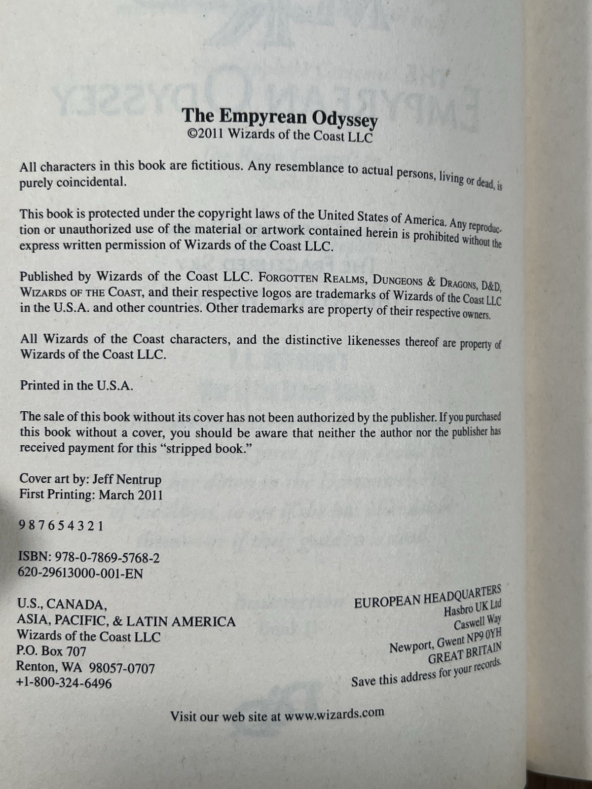 The Empyrean Odyssey A Forgotten Realms Omnibus by Thomas M. Reid Paperback