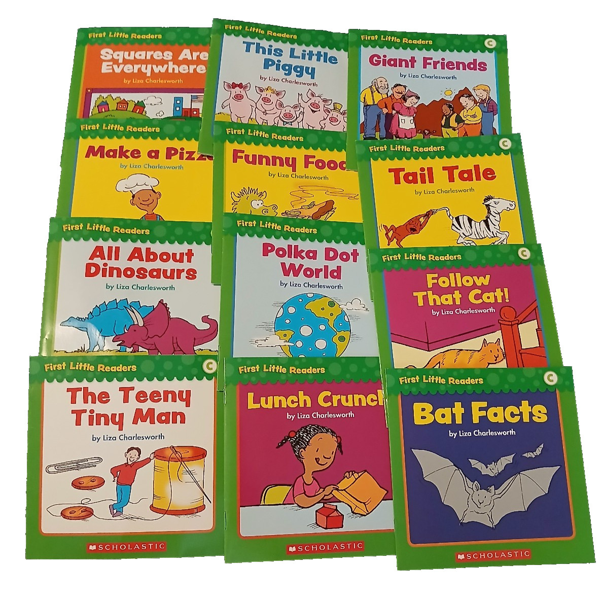 Scholastic First Little Readers Children&rsquo;s Books Level C Kids Reading Lot of 19