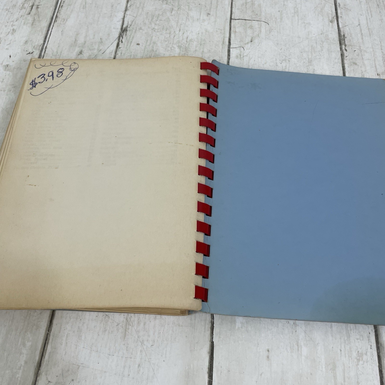 Bohemian American Cook Book 5th Edition Spiral Bound by Marie Rosicky 1949