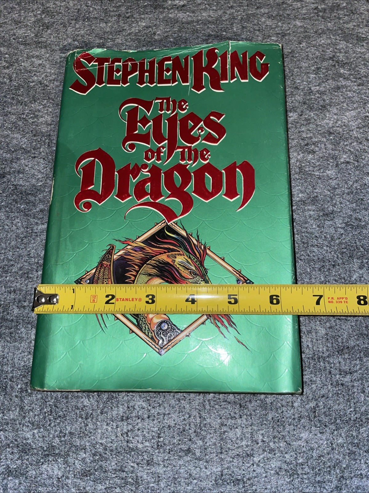 Stephen King The Eyes of the Dragon 1987 Viking First Edition HCDJ