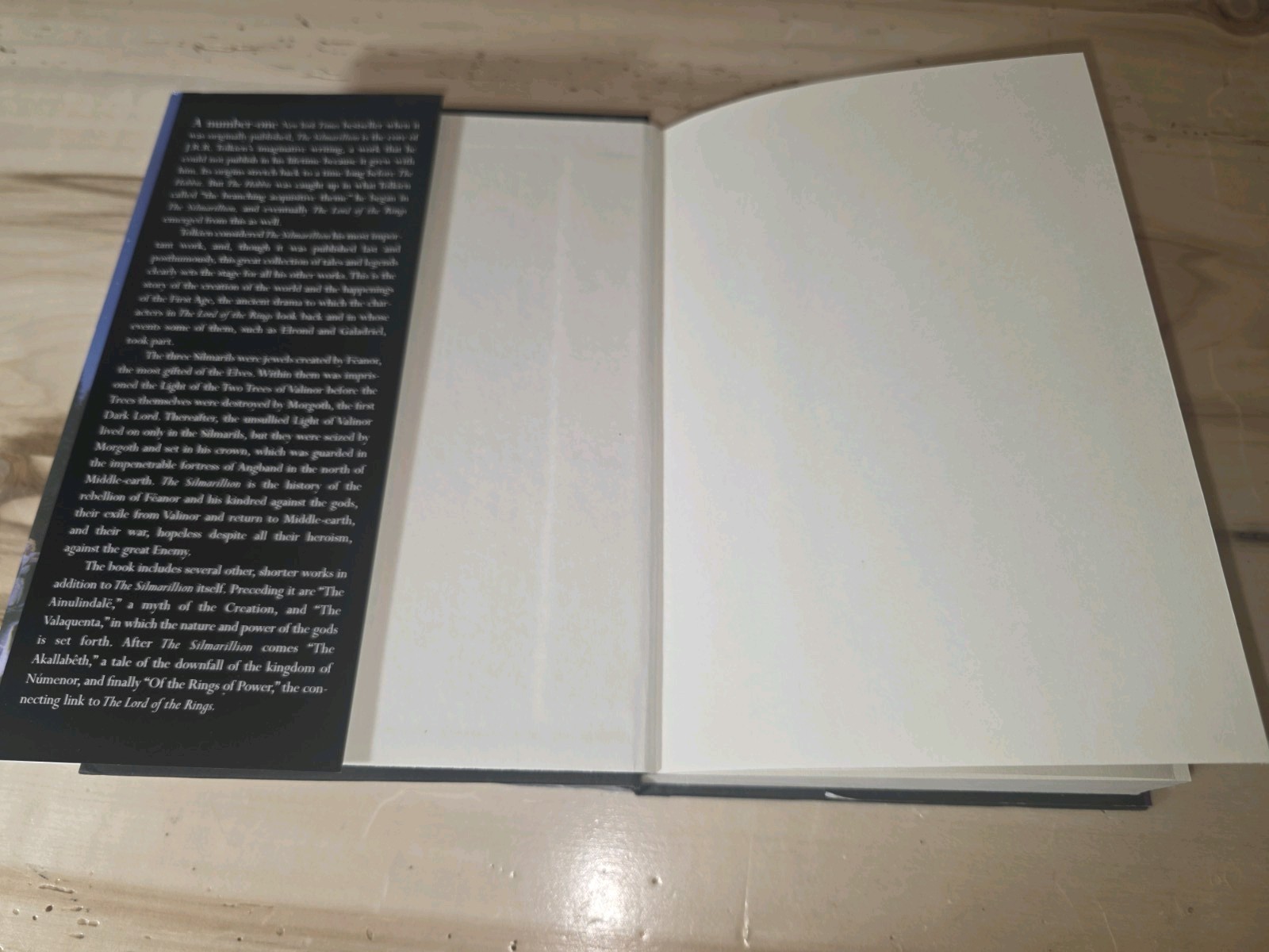 J.R.R. Tolkien The Silmarillion Second Edition Hardcover by Christopher Tolkien