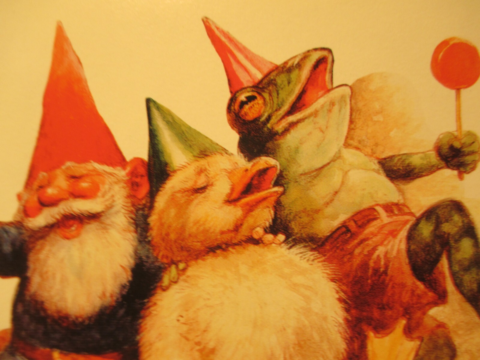 children&rsquo;s board book GNOME PLAYTIME by RIEN POORTVLIET 1997 Kabouter Netherland