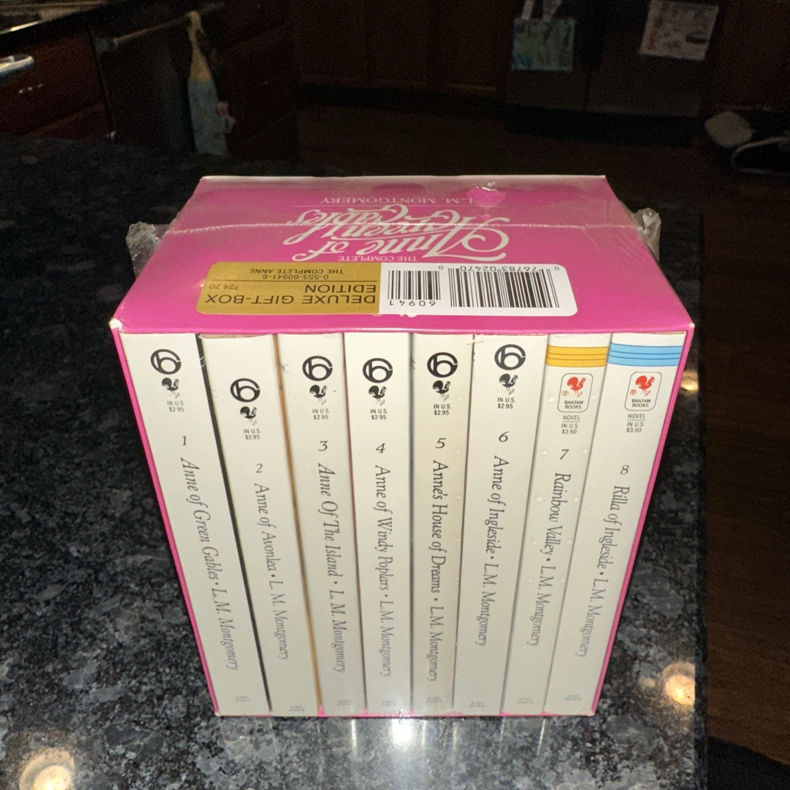 VTG The Complete Anne of Green Gables 8 Book Box Set L.M. Montgomery New Sealed