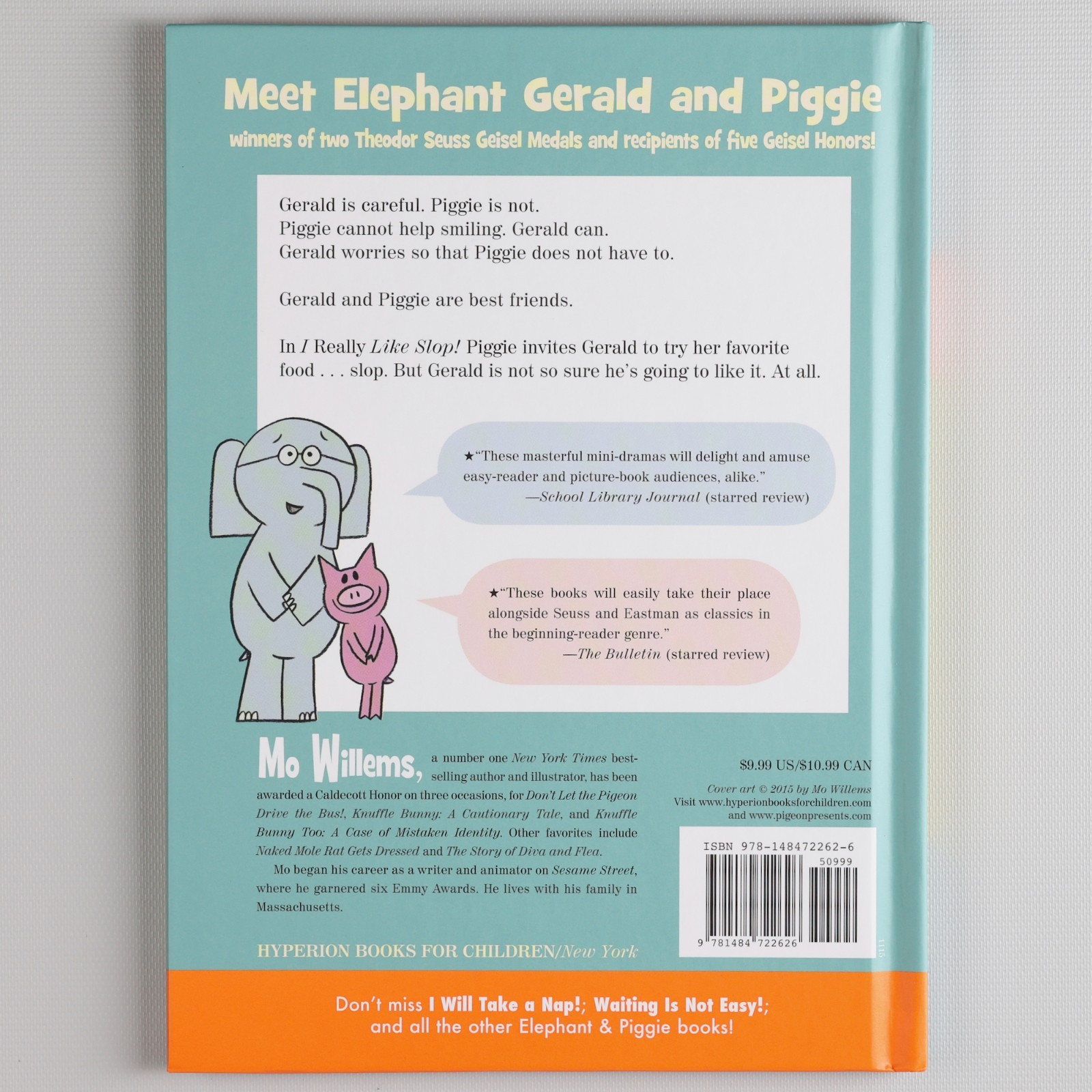 Lot of 8 Mo Willems Children&rsquo;s Books – Elephant & Piggie, Goldilocks, Pigeon