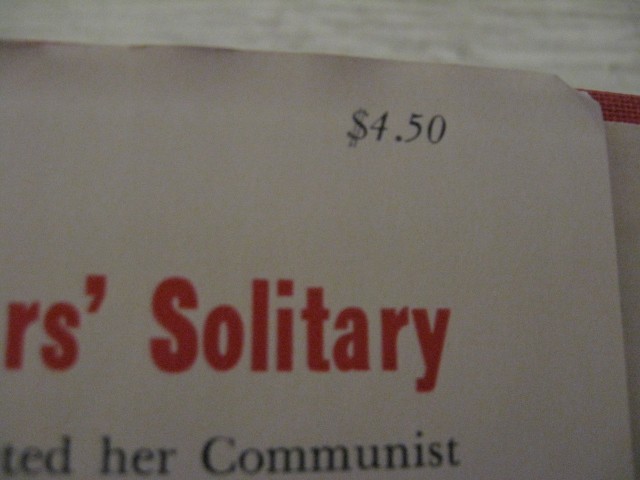 « 7 YEARS&rsquo; SOLITARY » Edith BONE; FE 1957 HC /DJ, VGC