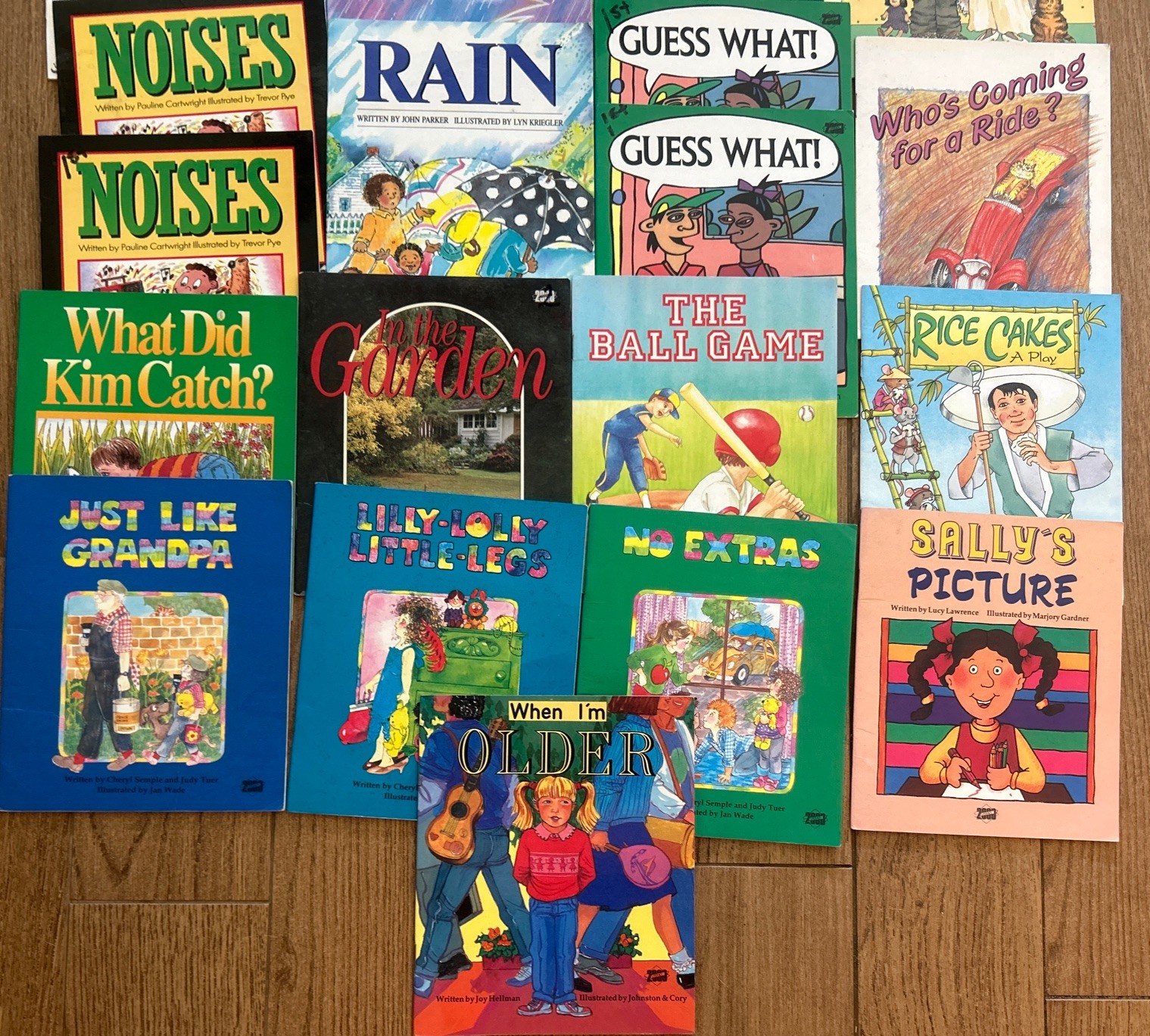 24 Kindergarten Emergent Reader Book Lot Rigby Literacy 2000 Level A-C Teacher