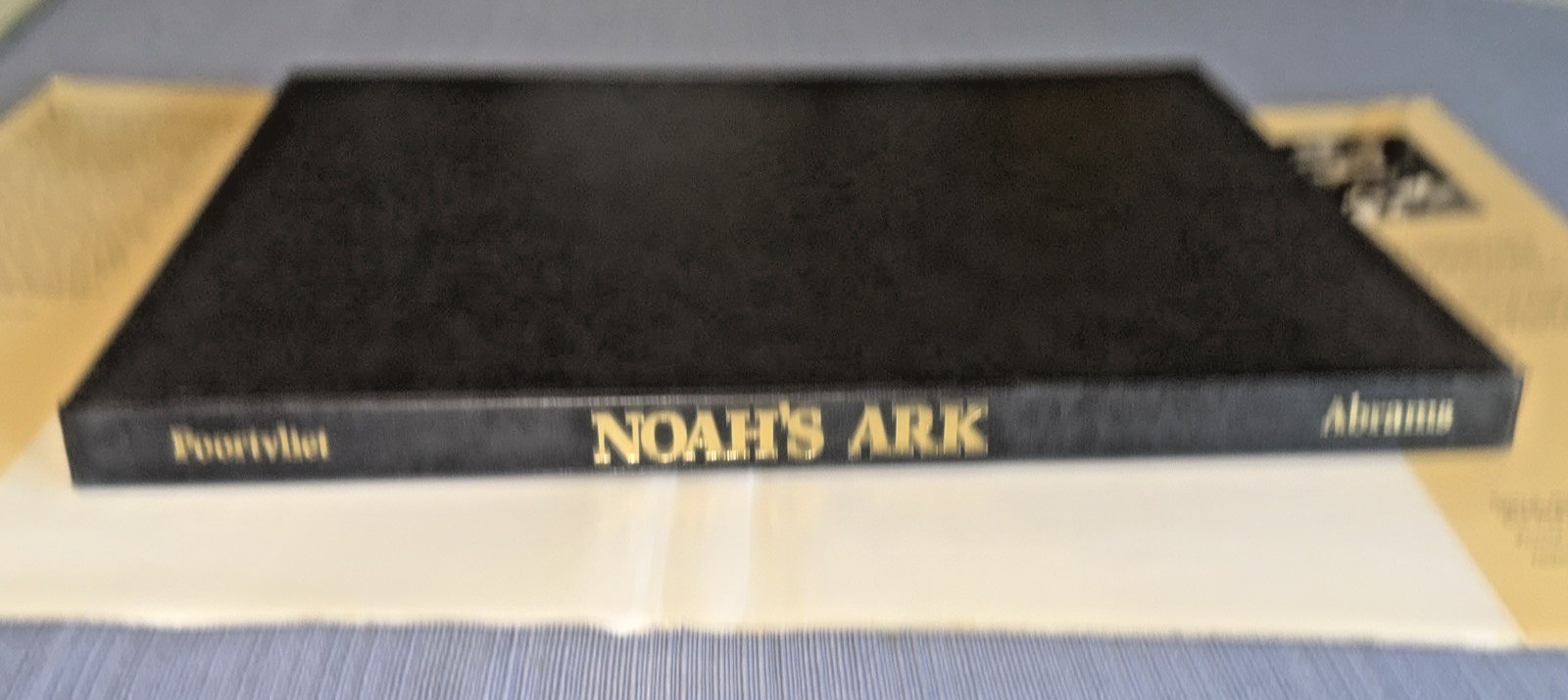 NOAH&rsquo;S ARK English Edition by Rien Poortvliet Good Oversized HC/DJ USED