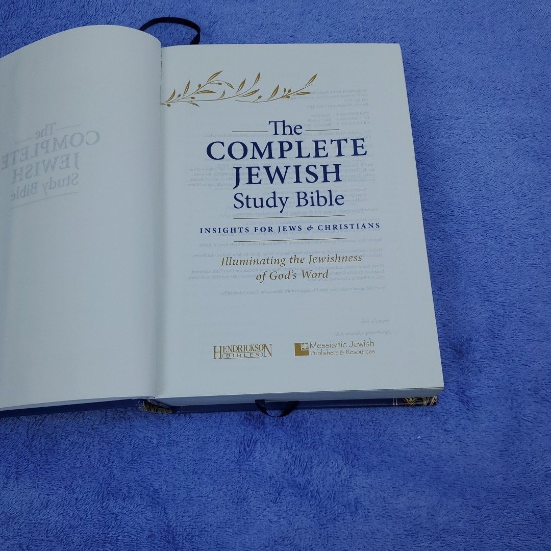 The Complete Jewish Study Bible Hardcover Messianic TLV Insights Jews Christians