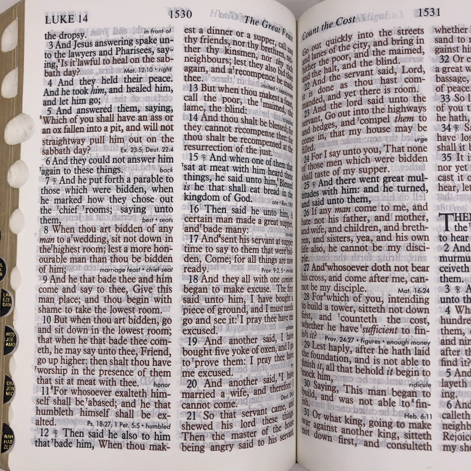 Holy Bible King James Giant Print Reference Concordance Nelson 833 BG Burgundy