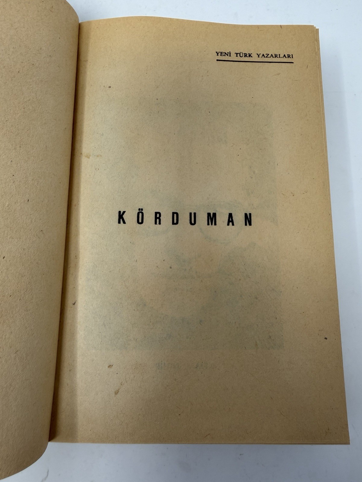 Kemal Tahir Körduman 1957 Turkish Novel Remzi Kitabevi Hardcover Rare