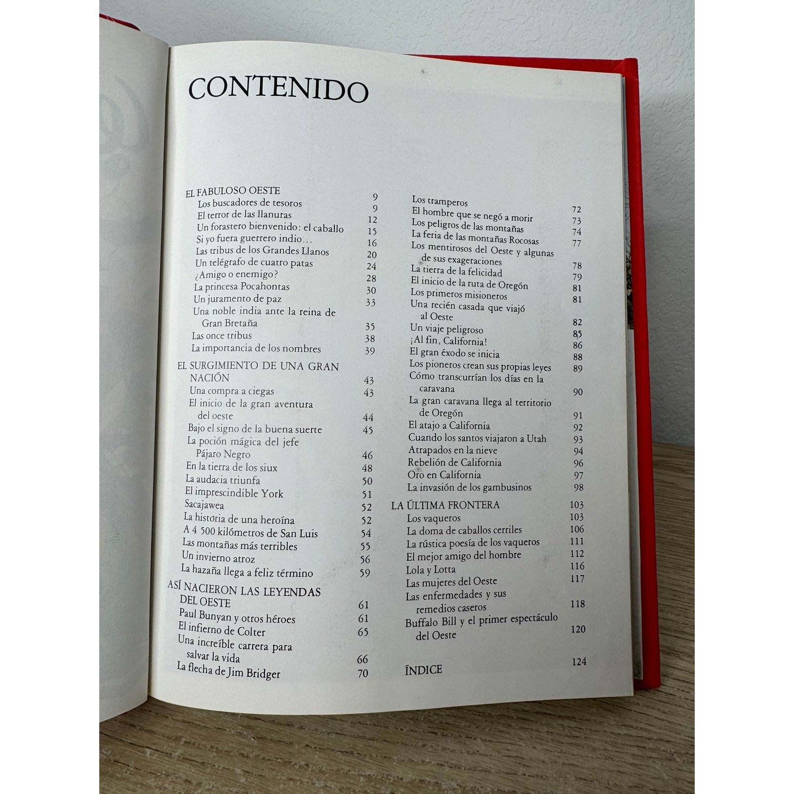 Walt Disney Tesoros Del Saber Vol 18 El Lejano Oeste Spanish Hardcover Book 1990