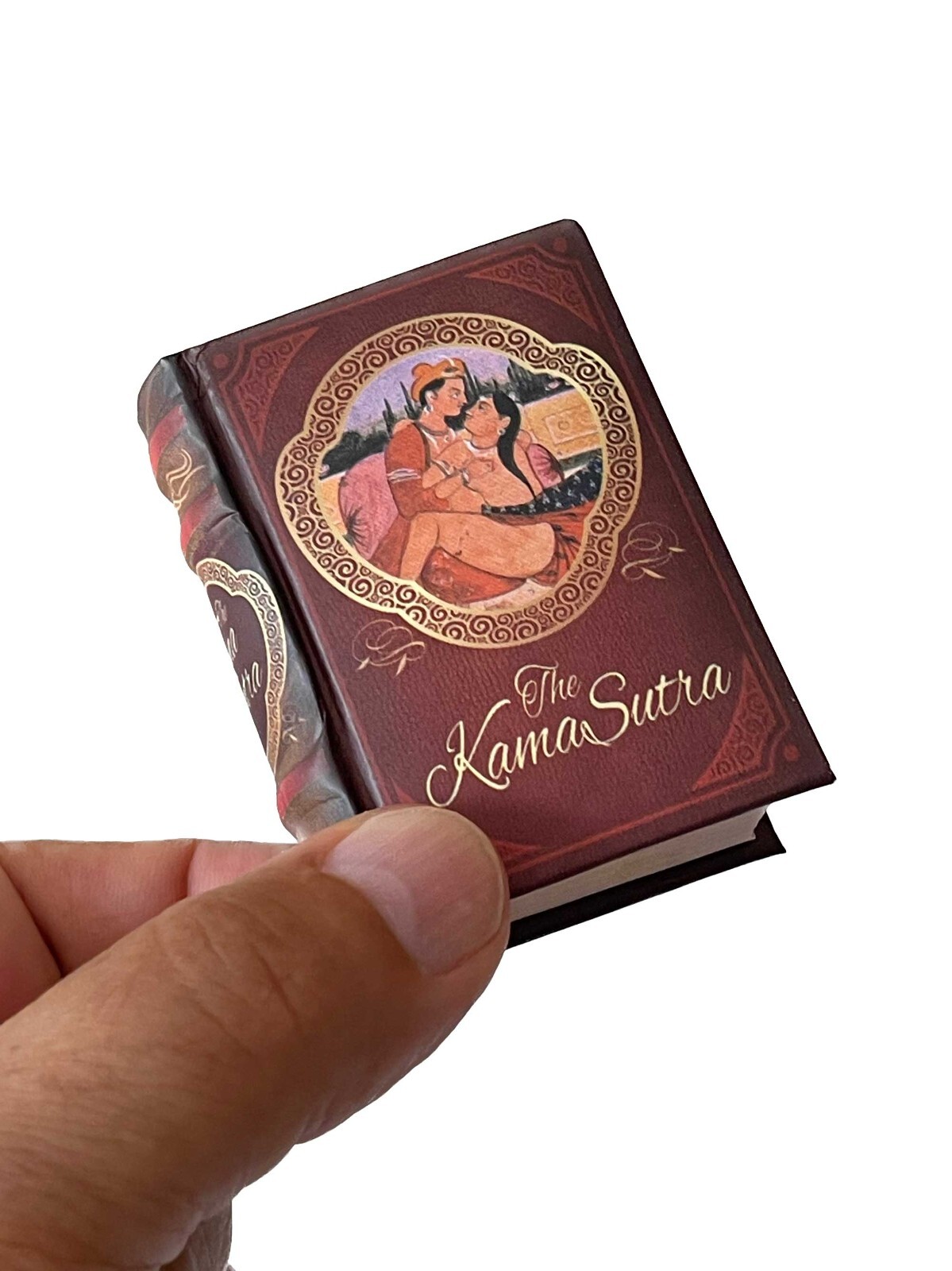 new 2022 miniature book 2.5&Prime; The Kama Sutra illustrated color 439 pg Hardcover