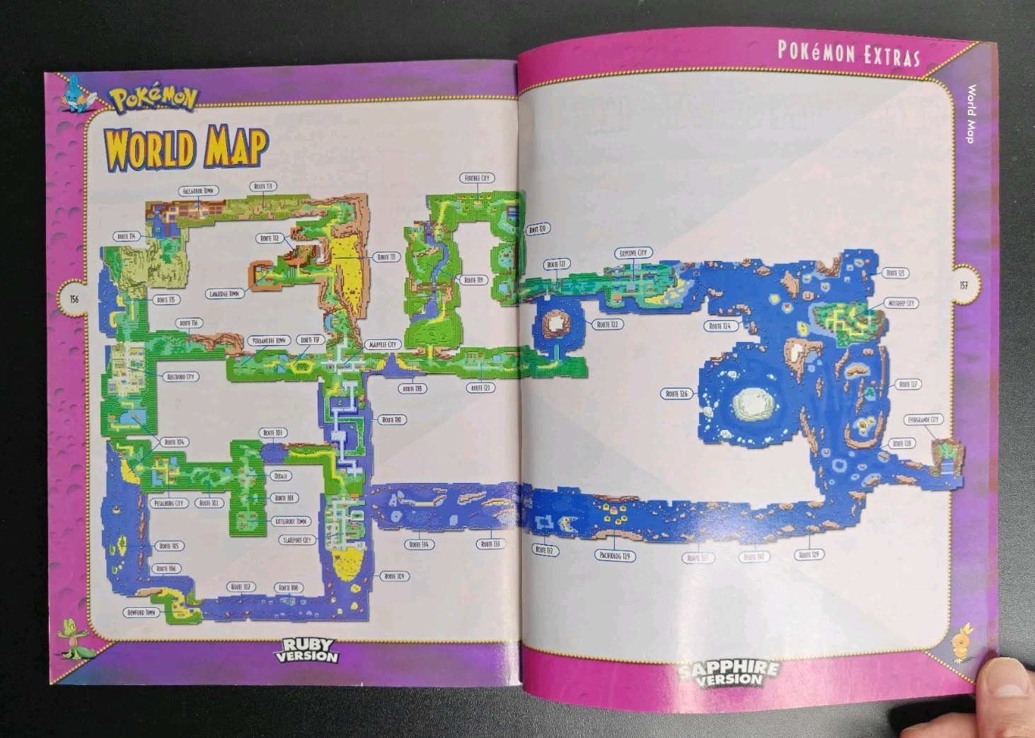 Pokemon Ruby and Sapphire Official Trainer&rsquo;s Strategy Guide Brady Games GBA
