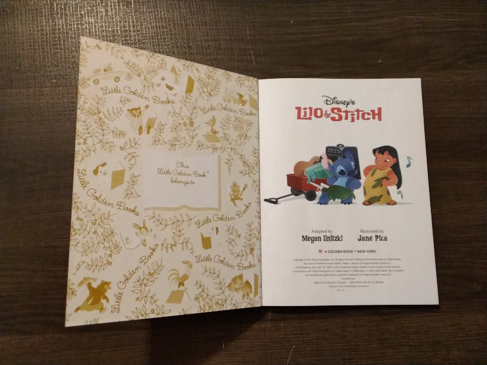 A Little Golden Book – Disney&rsquo;s – Lilo & Stitch