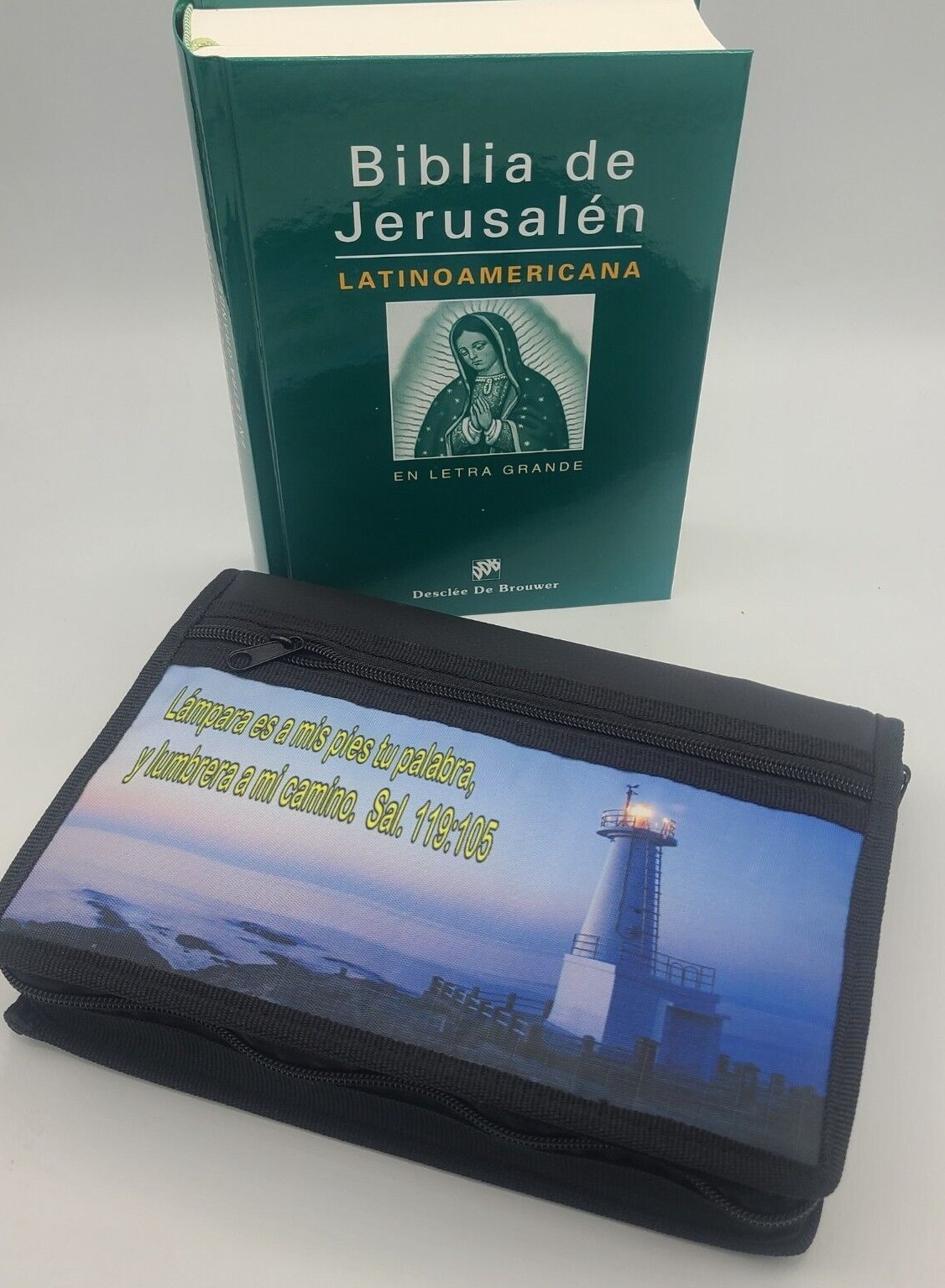Biblia de Jerusalen Latinoamericana Catolica + Forro de Vinil