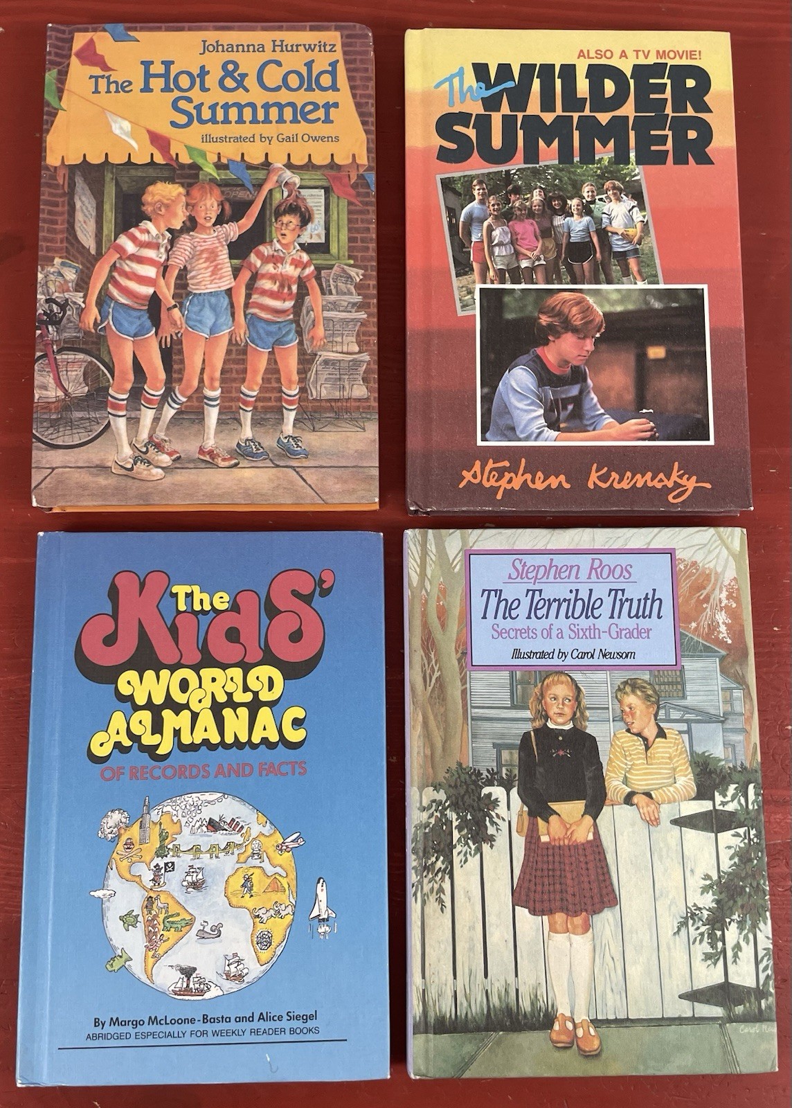 Lot of 11 VTG 1980s Weekly Reader Children&rsquo;s Book Club Hardcover Books