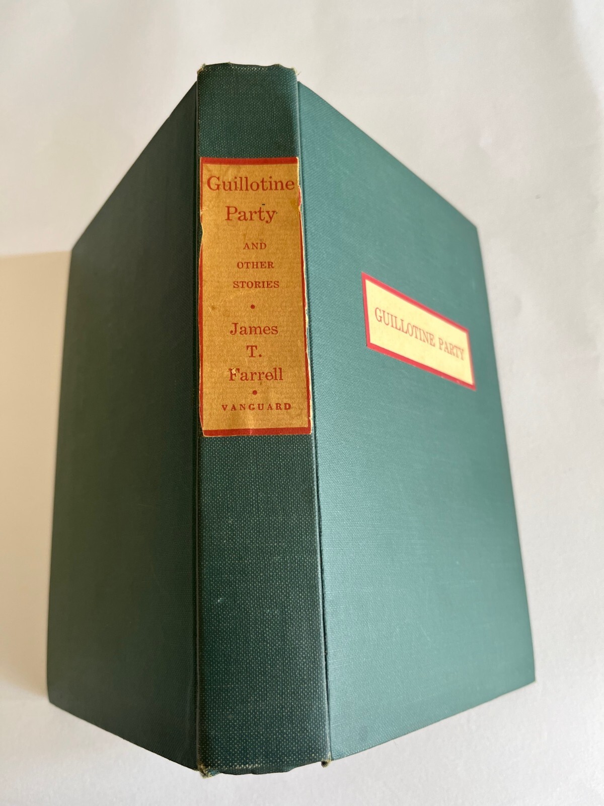 James T. FARRELL /GUILLOTINE PARTY And Other Stories, 1st 1935 Vanguard Press