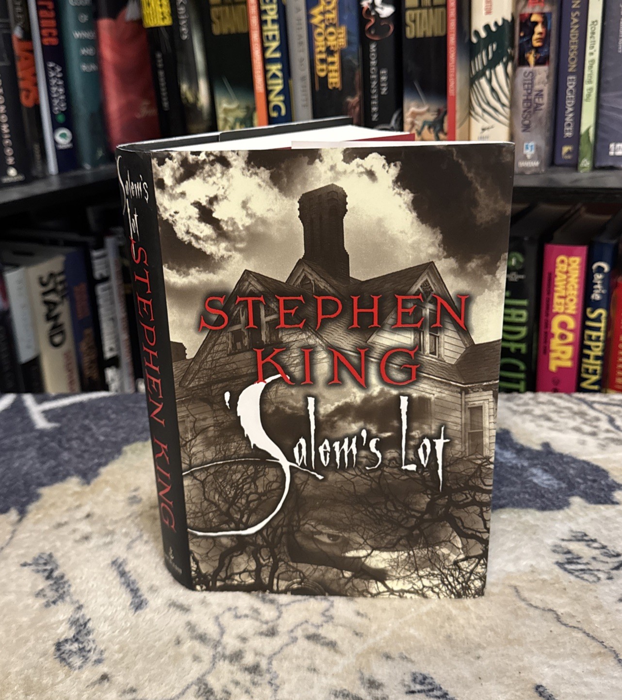 &lsquo;Salem&rsquo;s Lot by Stephen King (Hardcover) Doubleday Thomas Holdorf Cover, VG
