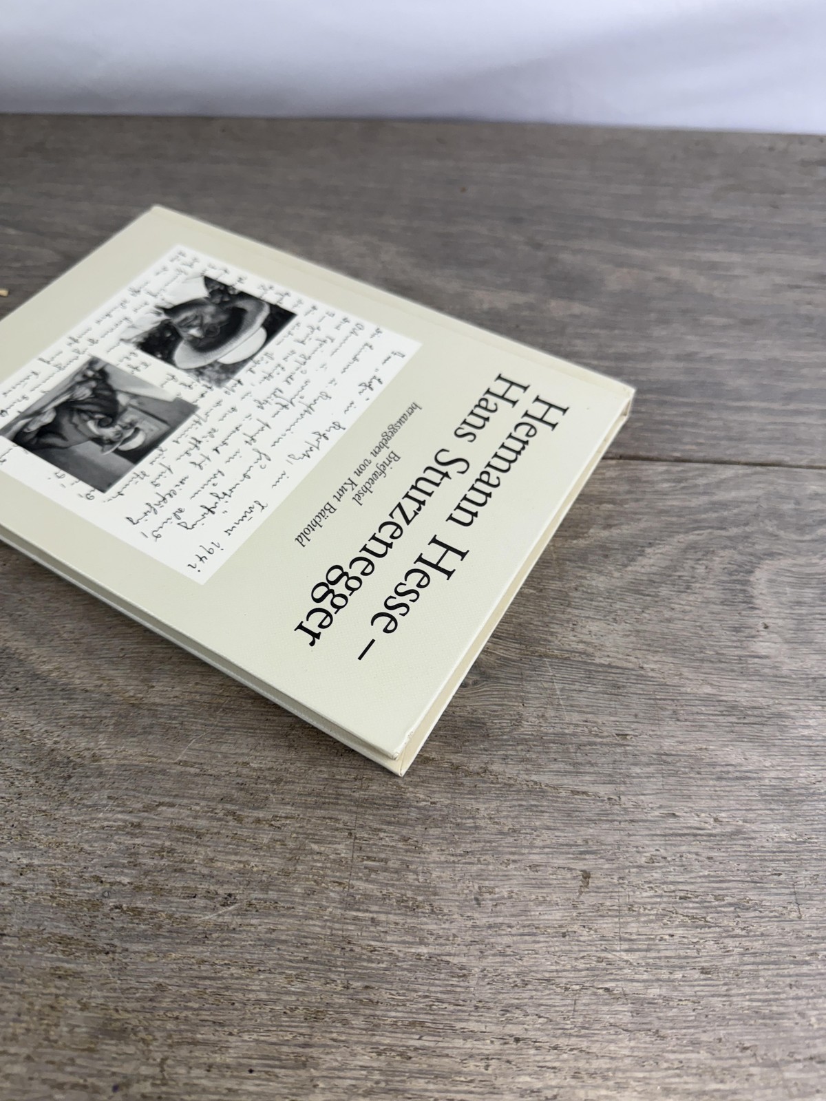 Vintage 1984 Hermann Hesse Letters to Hans Sturzenegger Signed HC Book