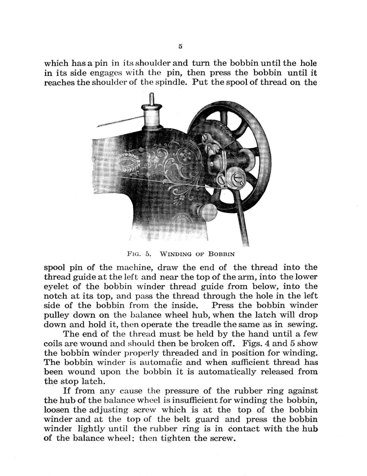 Singer Sewing Machine No. 66-1 Instruction Manual « 1913 » (27 Page)