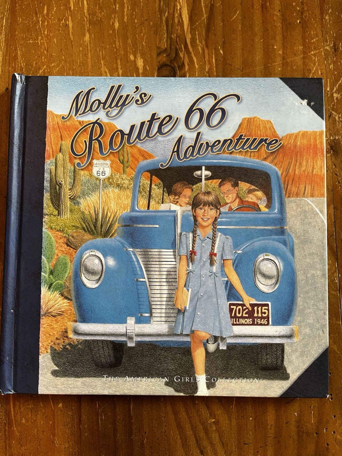 American Girl Molly’s Route 66 Adventure Interactive Scrapbook Book AG