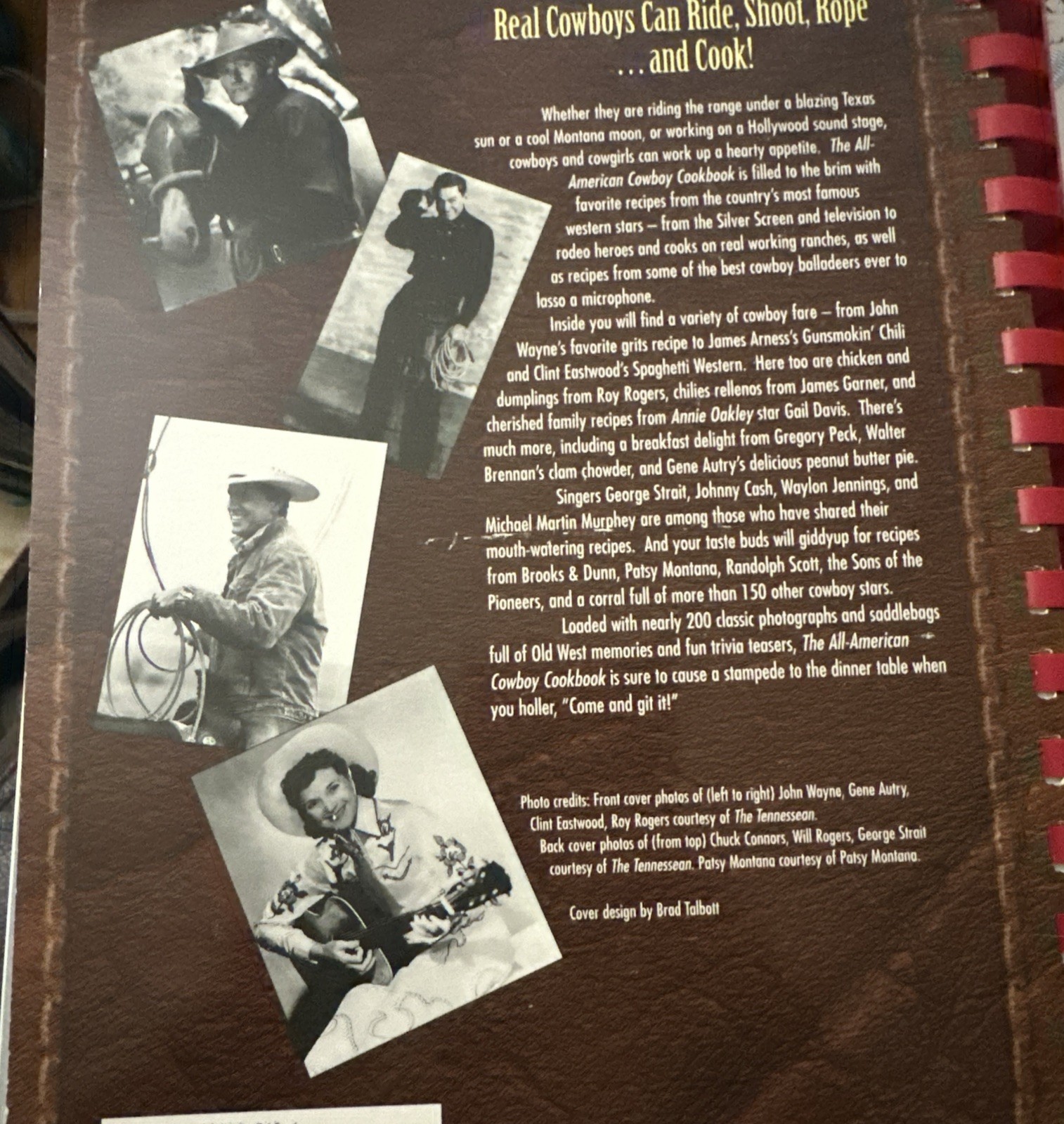 The All-American Cowboy Cookbook Home Cooking On The Range Ken Beck & Jim Clark