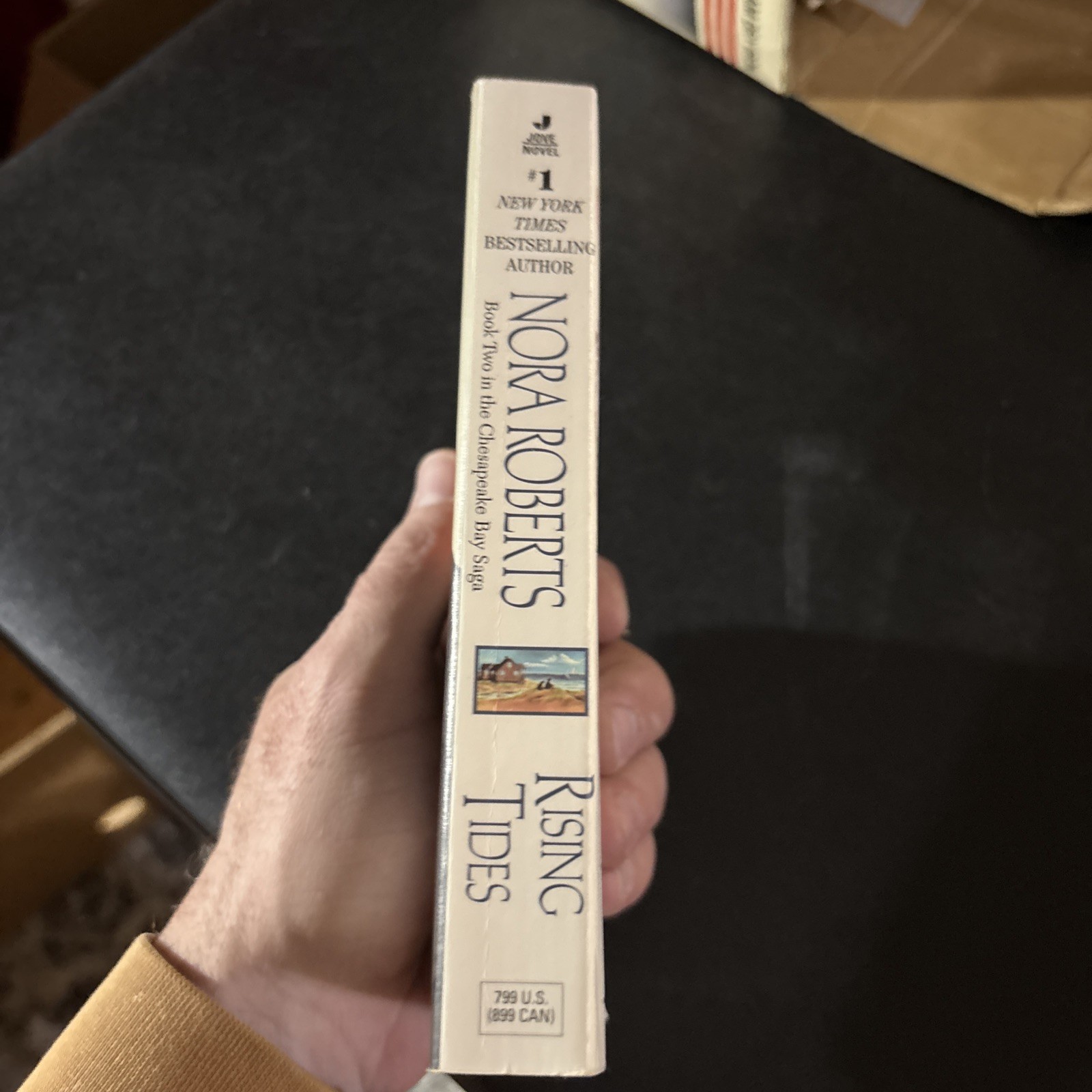 1998 « Rising Tides » Book by Nora Roberts – Used, 342 Pages, Paperback